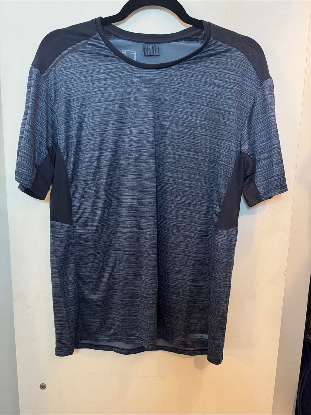 Men's Performance Crew Neck Shirt - Heather Navy